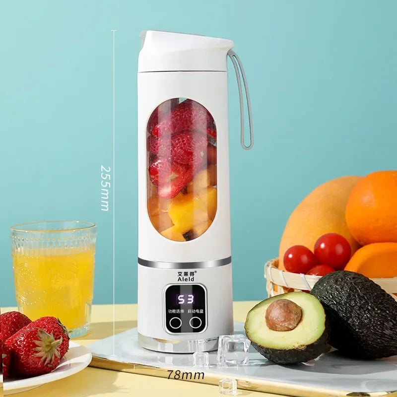 Electric Juicer Mini Portable Blender Fruit Mixers Fruit Extractors Mu juchari lasichuri